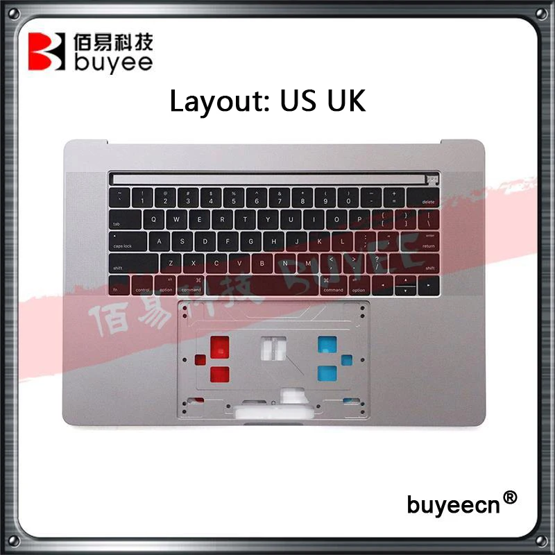 Оригинальный A1707 Топ чехол US UK Клавиатура 2016 год для MacBook Pro Retina английская