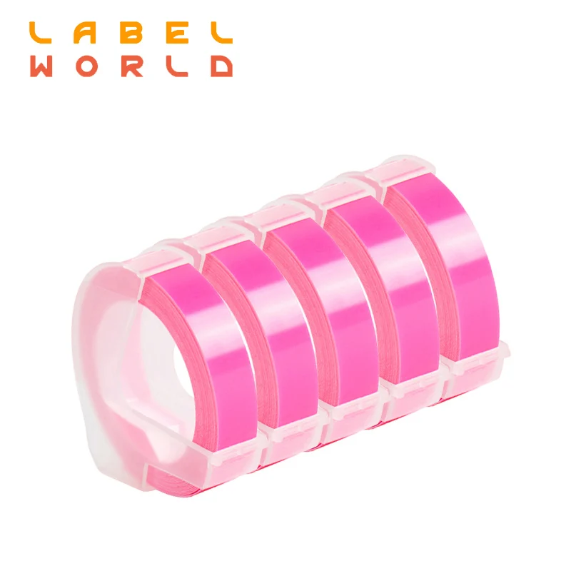 3D embossing label tape Compatible for Dymo 3D FP25 9mm embossing tapes for dymo 1610 12965 1880 MOTEX E101 5 pack
3D embossing label tape Compatible for Dymo 3D FP25 9mm embossing tapes for dymo 1610 12965 1880 MOTEX E101 5 pack