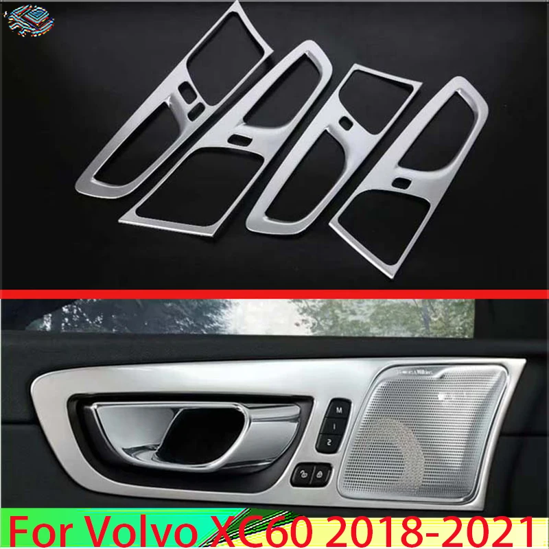 For Volvo XC60 2018-2021 Car Accessories ABS Chrome Inner Door Handle Cover Catch Bowl Trim Insert Bezel Frame Garnish 2019 2020
For Volvo XC60 2018-2021 Car Accessories ABS Chrome Inner Door Handle Cover Catch Bowl Trim Insert Bezel Frame Garnish 2019 2020