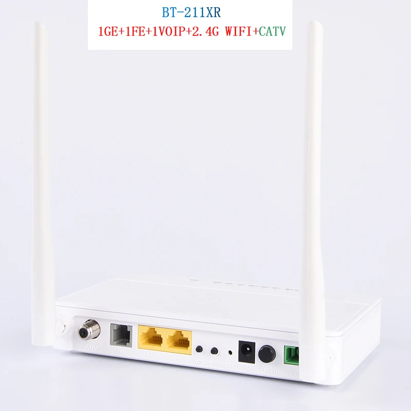 Output Catv Signal 2 Lan Ports 1 Voice Cable Television Fully Meet Home Use Cost-Effective Gpon Epon Onu Router
Output Catv Signal 2 Lan Ports 1 Voice Cable Television Fully Meet Home Use Cost-Effective Gpon Epon Onu Router