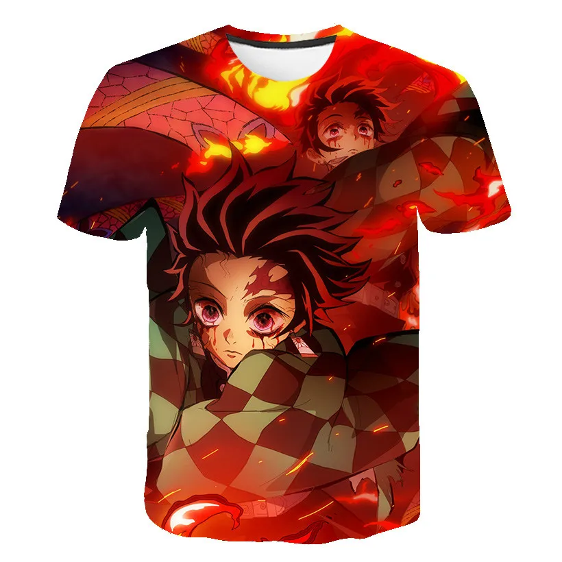 New anime ghost blade clothing boy short-sleeved 3D printed T-shirt kids anime shirt O-neck graphic Harajuku style clothing top
New anime ghost blade clothing boy short-sleeved 3D printed T-shirt kids anime shirt O-neck graphic Harajuku style clothing top