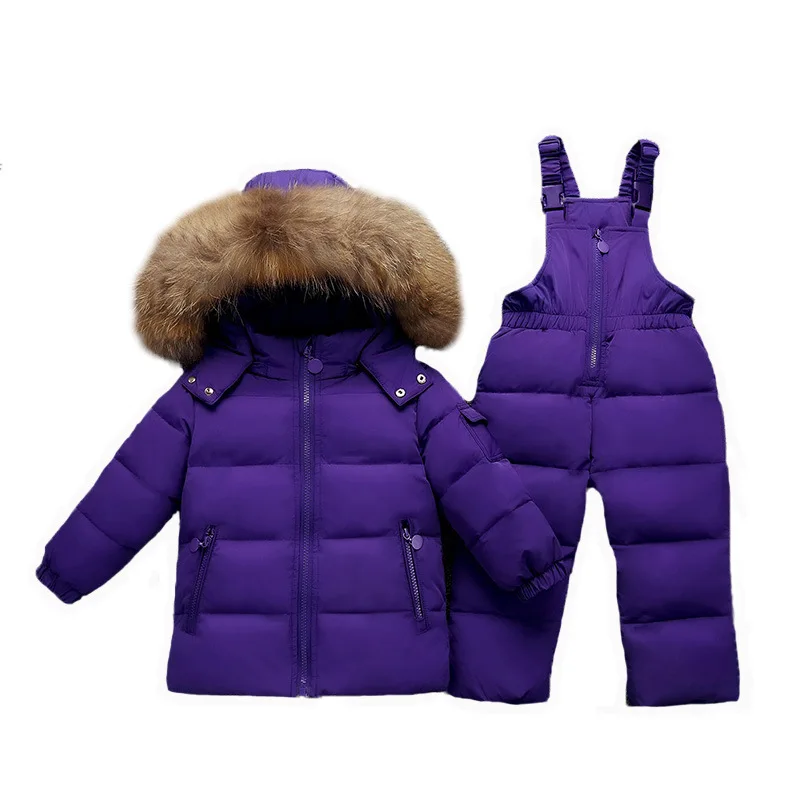 Hooded Overcoat +Overalls Girl Two Piece Suit Baby Girls Winter Down Jacket Warm Kids Coat Children Snowsuit Girls Clothing Set
Hooded Overcoat +Overalls Girl Two Piece Suit Baby Girls Winter Down Jacket Warm Kids Coat Children Snowsuit Girls Clothing Set