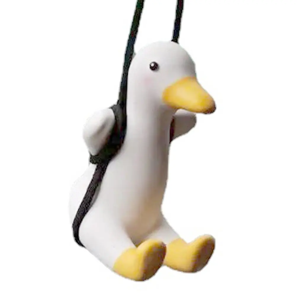 Car Accessorie Sitting Swing Duck Pendant Auto Rearview Mirror Ornaments Birthday Gift Car Pendant Interior Charms Ornament
Car Accessorie Sitting Swing Duck Pendant Auto Rearview Mirror Ornaments Birthday Gift Car Pendant Interior Charms Ornament