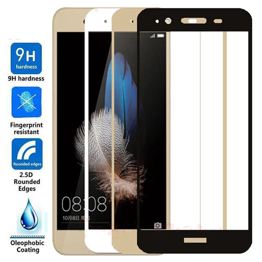 Закаленное стекло с полным покрытием для Huawei Mate 10 P10 Lite P8 P9 Mini 8 9 Nova Honor 6X защитная