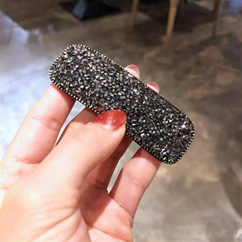 Korean version of the small diamond hair clip broken hair edge net red bb clip metal word clip bangs clip headdress
Korean version of the small diamond hair clip broken hair edge net red bb clip metal word clip bangs clip headdress