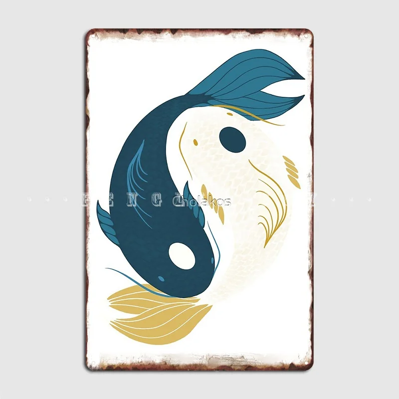 Koi Yin And Yang Poster Metal Plaque Cinema Kitchen Bar Cave Retro Wall Decor Tin Sign Poster
Koi Yin And Yang Poster Metal Plaque Cinema Kitchen Bar Cave Retro Wall Decor Tin Sign Poster