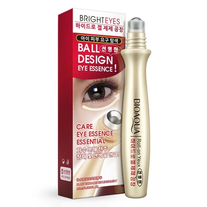 BIOAQUA Ball Design Eye Serum Massage Anti Wrinkle Remove Dark Circles Moisturizing Hydrating Whitening Firming Eye Cream
BIOAQUA Ball Design Eye Serum Massage Anti Wrinkle Remove Dark Circles Moisturizing Hydrating Whitening Firming Eye Cream