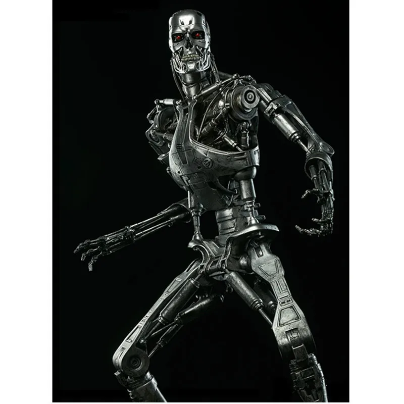 

21" Terminator Statue T-800 Bust Inner Skeleton Full-Length Portrait The PF Resin Action Figure Model Toy BOX 52CM Q266