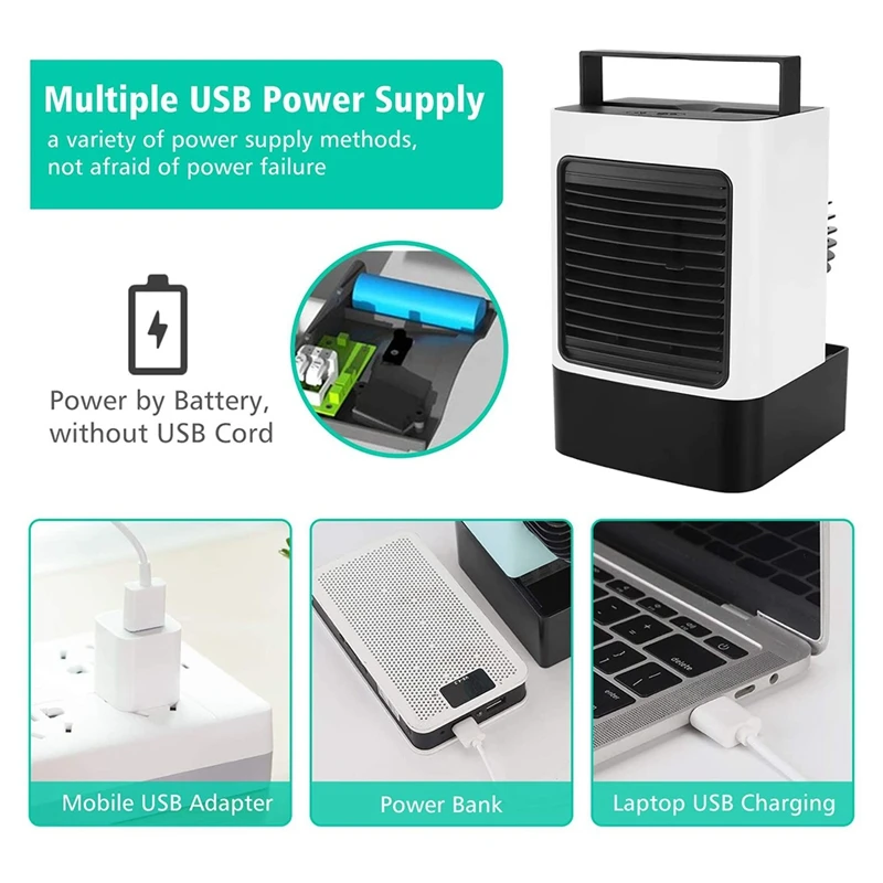 Air Conditioning Fan Purifying Air Water Cooling Fan Desktop Heating Lamp Refrigeration Table Fan
Air Conditioning Fan Purifying Air Water Cooling Fan Desktop Heating Lamp Refrigeration Table Fan