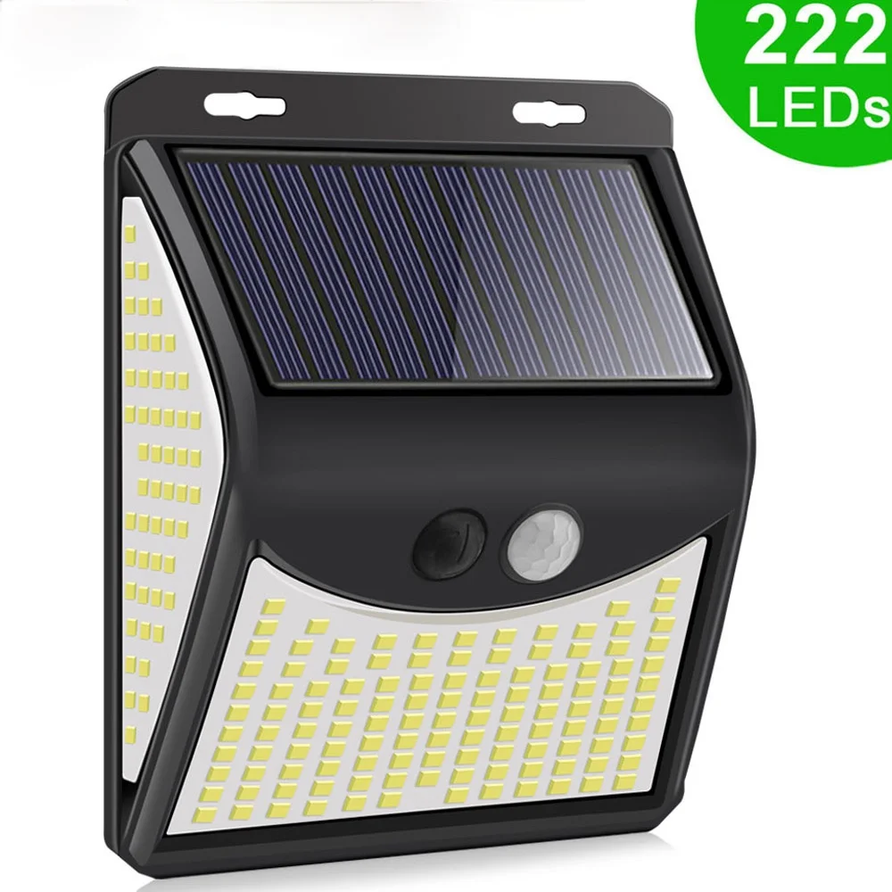 3Mode Waterproof 140 LED Solar Motion Sensor Light Outdoor Street for Garden Decor Sunlight Powered Solar Wall Lamp with Sensor
3Mode Waterproof 140 LED Solar Motion Sensor Light Outdoor Street for Garden Decor Sunlight Powered Solar Wall Lamp with Sensor