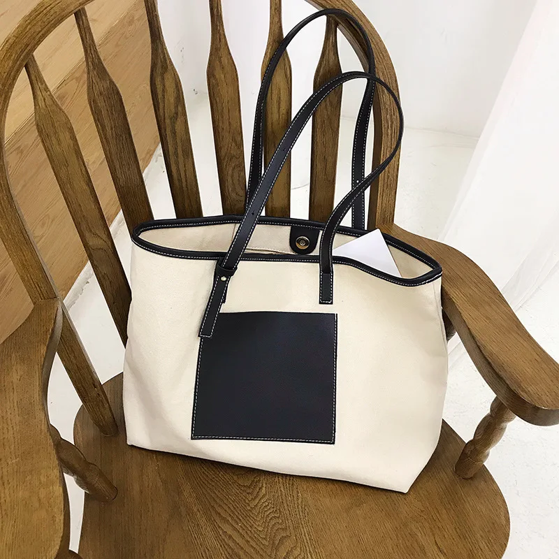 Women Canvas Shopping Bag Fashion Leisure Female Cotton Cloth Shoulder Bag Eco Handbag Tote Reusable Grocery Shopper Bags
Women Canvas Shopping Bag Fashion Leisure Female Cotton Cloth Shoulder Bag Eco Handbag Tote Reusable Grocery Shopper Bags
