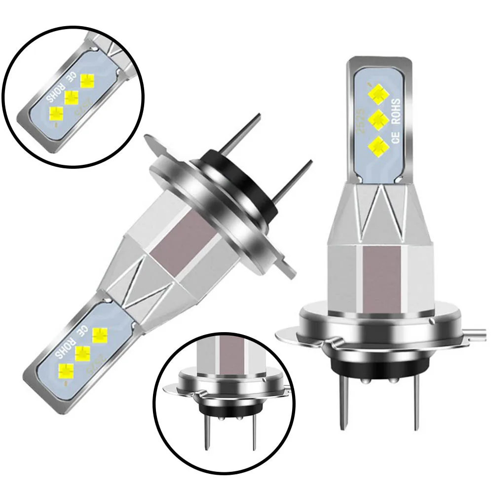 LED Car Headlight H7 DC12-24V 6000K Car Headlight Fog Lamp Modification White Light Silver Aluminum Alloy Car Headlight Fog Lamp
LED Car Headlight H7 DC12-24V 6000K Car Headlight Fog Lamp Modification White Light Silver Aluminum Alloy Car Headlight Fog Lamp
