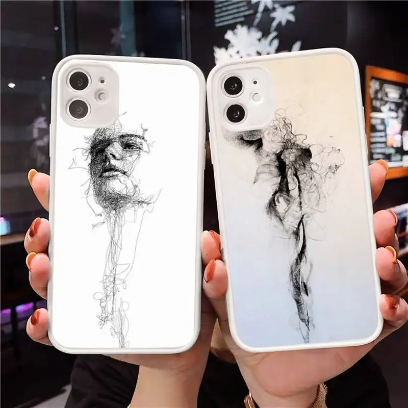 3D abstract fashion simple body Phone Case Matte Transparent for iPhone 7 8 11 12 s mini pro X XS XR MAX Plus cover funda 
3D abstract fashion simple body Phone Case Matte Transparent for iPhone 7 8 11 12 s mini pro X XS XR MAX Plus cover funda