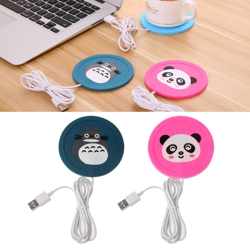 Cartoon 5V USB Warmer Silicone Heater for Mug Coffee Hot Drinks Beverage Cup Mat Pad
Cartoon 5V USB Warmer Silicone Heater for Mug Coffee Hot Drinks Beverage Cup Mat Pad