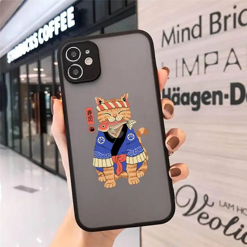 cat Manga surf sushi japan Phone Case matte transparent For iphone 7 8 11 12 plus mini x xs xr pro max cover
cat Manga surf sushi japan Phone Case matte transparent For iphone 7 8 11 12 plus mini x xs xr pro max cover