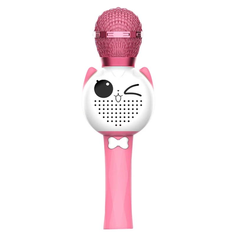 Children's Microphone Wireless Bluetooth Microphone Portable Handheld Karaoke Microphone
Children's Microphone Wireless Bluetooth Microphone Portable Handheld Karaoke Microphone