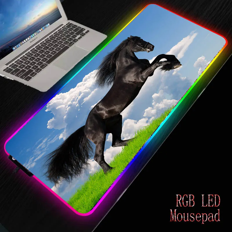 Animal Horse Large Mouse Pad RGB Profession Gaming Accessories Mouse Pad 30X80/40X90CM Mouse Mat with Locking Edge for CSGO LOL 
Animal Horse Large Mouse Pad RGB Profession Gaming Accessories Mouse Pad 30X80/40X90CM Mouse Mat with Locking Edge for CSGO LOL
