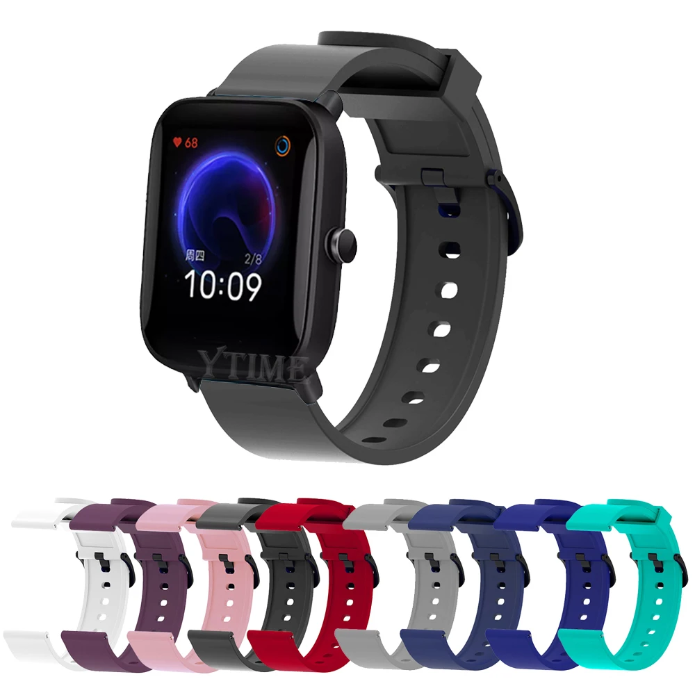Ремешок силиконовый для Xiaomi Huami Amazfit Bip U Pro, сменный Браслет для смарт-браслета Amazfit Bip/Bip S Lite, 20 мм
Ремешок силиконовый для Xiaomi Huami Amazfit Bip U Pro, сменный Браслет для смарт-браслета Amazfit Bip/Bip S Lite, 20 мм