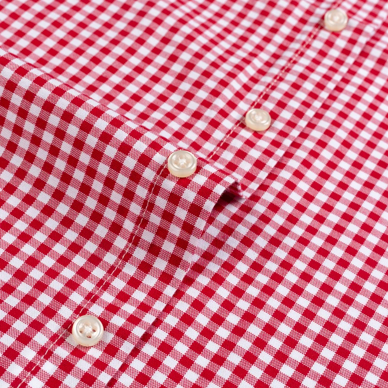 newMen's Standard-Fit Short Sleeve Plaid Checked Shirts Patch Chest Pocket Summer Casual Thin Soft Pure Cotton Button-down Shirt
newMen's Standard-Fit Short Sleeve Plaid Checked Shirts Patch Chest Pocket Summer Casual Thin Soft Pure Cotton Button-down Shirt