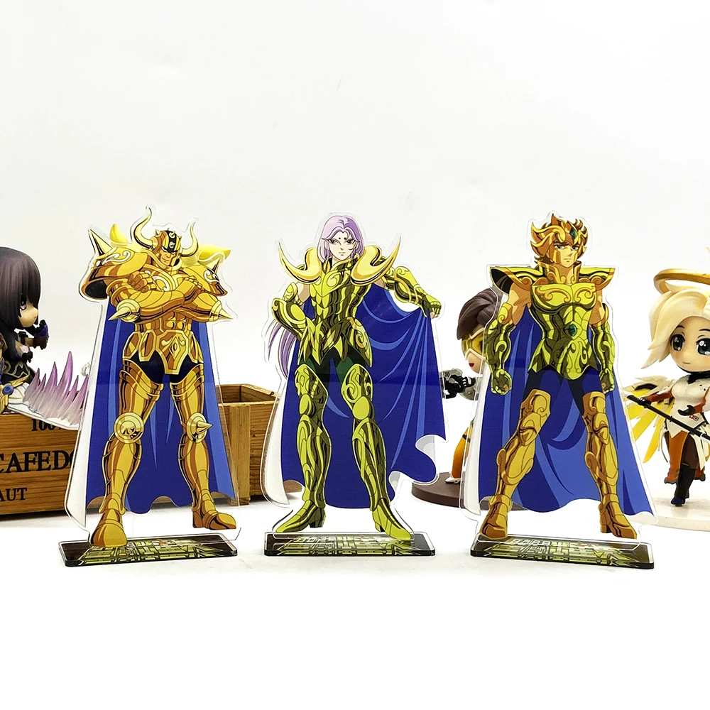 Saint Seiya Zodiac Aldebaran Mu Aiolia acrylic stand figure model plate holder cake topper anime Japanese
Saint Seiya Zodiac Aldebaran Mu Aiolia acrylic stand figure model plate holder cake topper anime Japanese