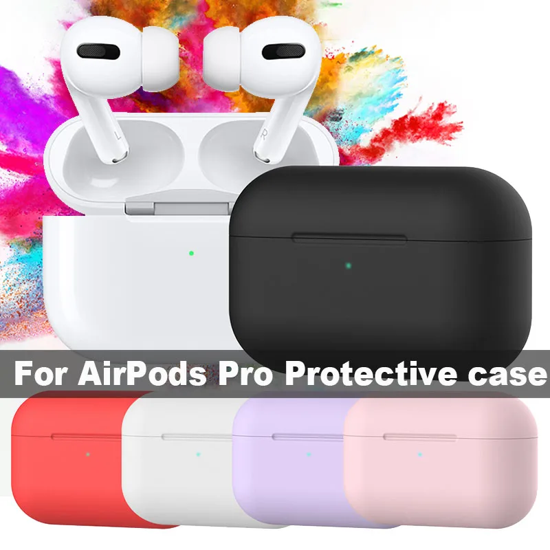 Silicone Case For Apple Airpod Earphone For airpods Pro Case Wireless Bluetooth Headset TPU Cover Accessory Shockproof bag cases
Silicone Case For Apple Airpod Earphone For airpods Pro Case Wireless Bluetooth Headset TPU Cover Accessory Shockproof bag cases
