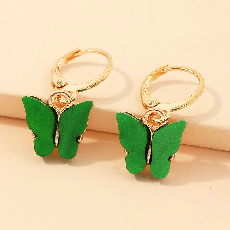 Shamir New Butterfly Pendant Earrings Fall Animal Sweet Color Acrylic Shaking Stud Earrings Jewelry Earring Women Jewelry Gifts
Shamir New Butterfly Pendant Earrings Fall Animal Sweet Color Acrylic Shaking Stud Earrings Jewelry Earring Women Jewelry Gifts