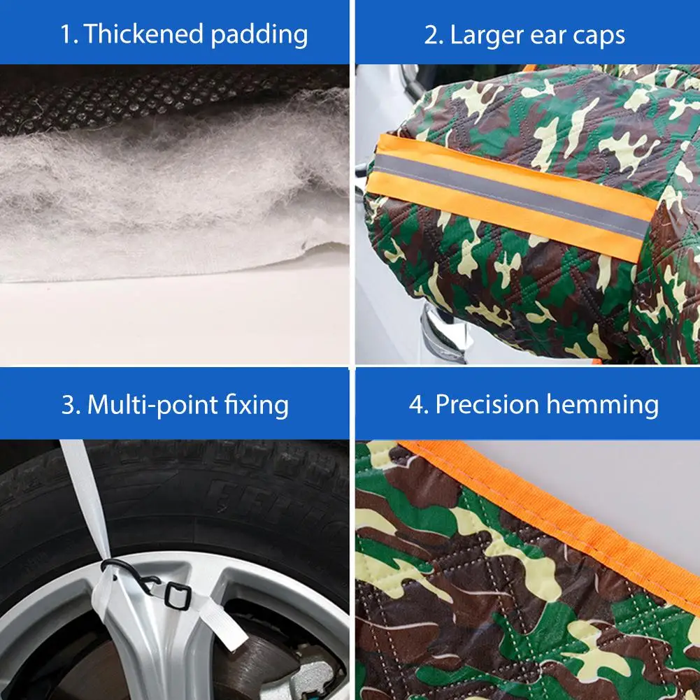 HiMISS Car Thickened Covers Snow Block Waterproof Sun Shade Anti-fog Windscreen Shield
HiMISS Car Thickened Covers Snow Block Waterproof Sun Shade Anti-fog Windscreen Shield