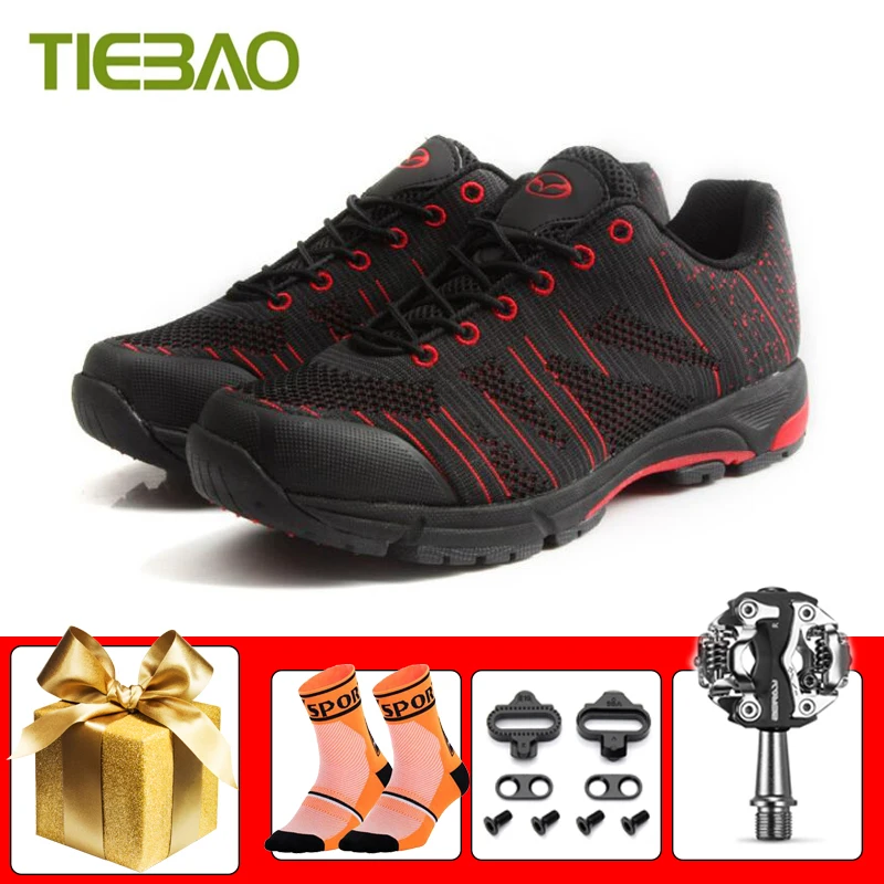 TIEBAO Leisure Cycling Shoes Unisex Breathable Non-slip Rubber Sole Riding Bicycle Sneakers Add SPD Pedals Self-locking Footwear
TIEBAO Leisure Cycling Shoes Unisex Breathable Non-slip Rubber Sole Riding Bicycle Sneakers Add SPD Pedals Self-locking Footwear