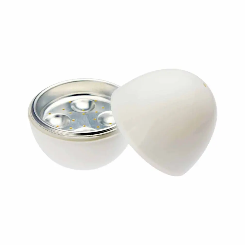 Creative Egg Shaped Microwave Egg Cooker Portable 4 Eggs Boiler Poacher Home Cooking Appliances Kitchen Gadget Tool
Creative Egg Shaped Microwave Egg Cooker Portable 4 Eggs Boiler Poacher Home Cooking Appliances Kitchen Gadget Tool