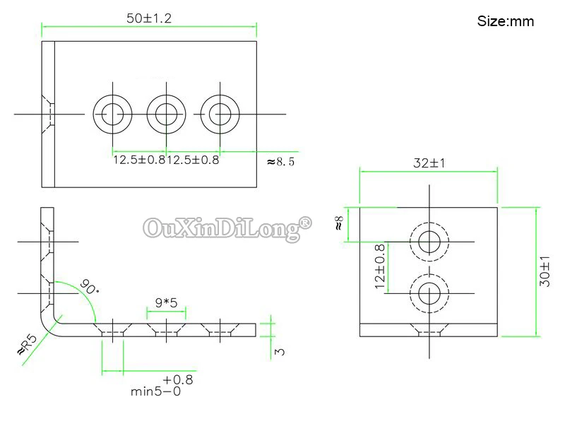 Brand New 10PCS "L" Metal Furniture Fastener Corner Braces Joint Right Angle Brackets Board Frame Shelves Support Connectors
Brand New 10PCS "L" Metal Furniture Fastener Corner Braces Joint Right Angle Brackets Board Frame Shelves Support Connectors