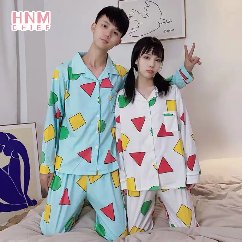 Women Lovely Cartoon Print Pajama Sets Autumn Winter Long Sleeve Trousers Homewear Casual Couple Cotton Sleepwear 2 Piece Set
Women Lovely Cartoon Print Pajama Sets Autumn Winter Long Sleeve Trousers Homewear Casual Couple Cotton Sleepwear 2 Piece Set