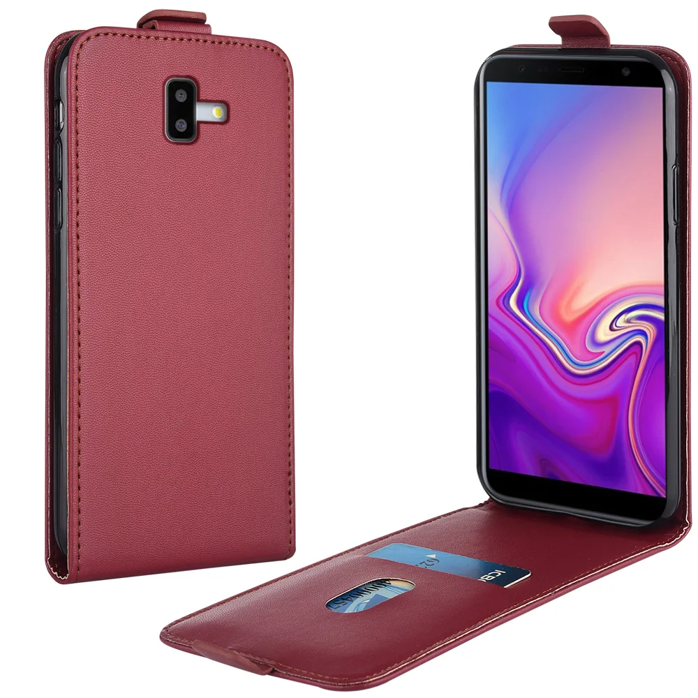 

Чехол-книжка для Samsung Galaxy J6 + 2018 J610 J610F SM-J610 6 '', кожаный чехол для Samsung J6 Plus 2018, чехол для телефона