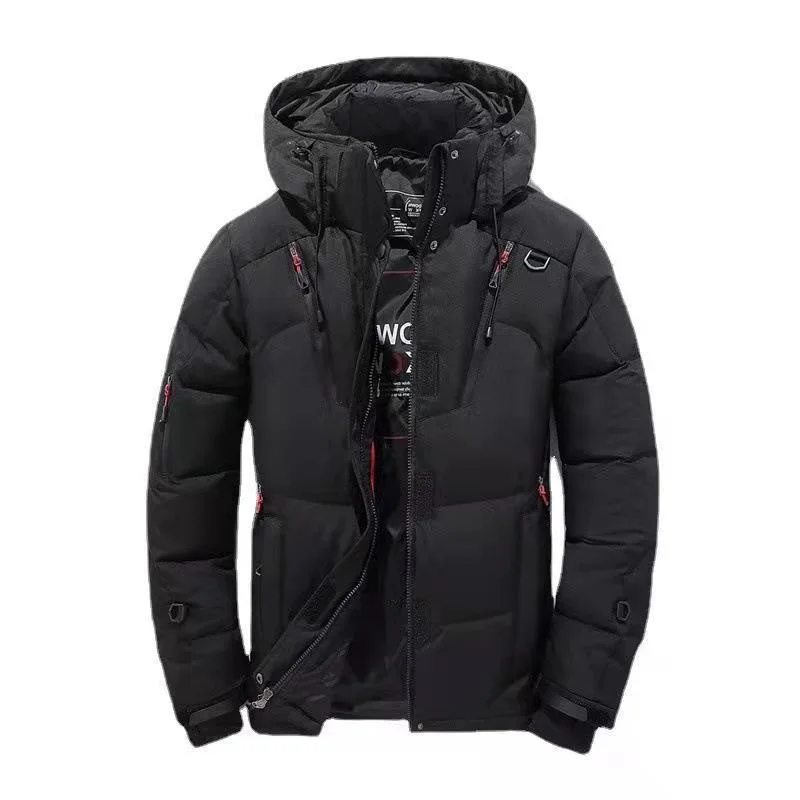 NEW Men Down High Quality Thick Warm Winter Jacket Hooded Thicken Duck Down Parka Coat Casual Slim Overcoat With Many Pockets
NEW Men Down High Quality Thick Warm Winter Jacket Hooded Thicken Duck Down Parka Coat Casual Slim Overcoat With Many Pockets