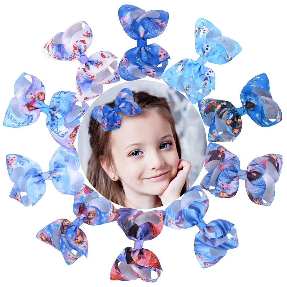 2PCS Disney Children's Hairpin Frozen Princess Character Clip 4.7 Inch Webbing Bow Clip Hairpin Girls Accessories
2PCS Disney Children's Hairpin Frozen Princess Character Clip 4.7 Inch Webbing Bow Clip Hairpin Girls Accessories