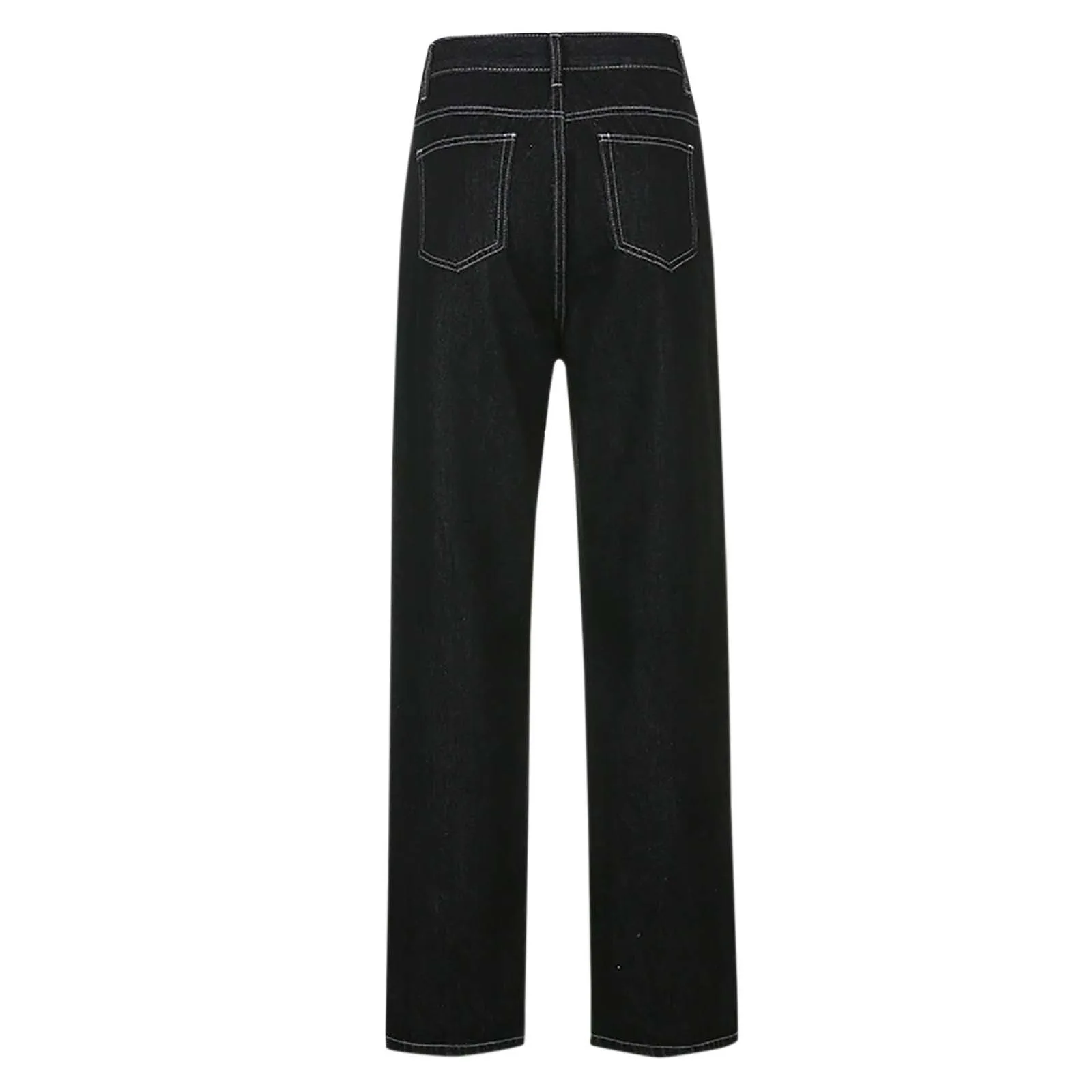 New Women Jeans 2021 High-waisted Solid Straight Irregular Pockets Tooling Casual Straight Jeans Fashional High Street Trousers
New Women Jeans 2021 High-waisted Solid Straight Irregular Pockets Tooling Casual Straight Jeans Fashional High Street Trousers