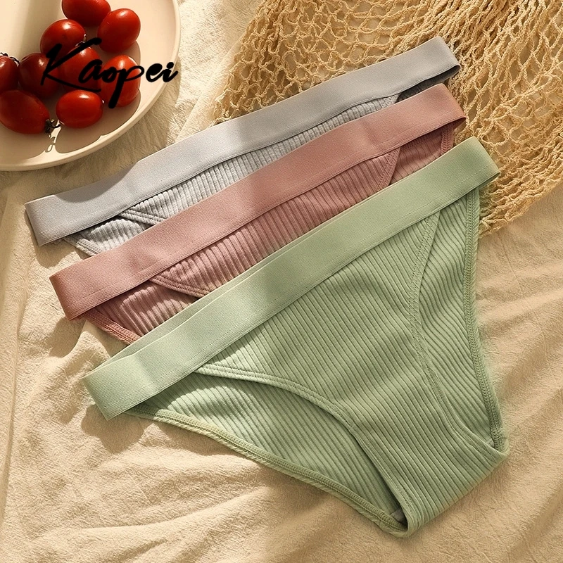 Women Fashion Cotton Briefs Sexy Panties Seamless Panty Bikini Thongs Female Lingerie Low-Rise Soft Ladies Underwear Solid
Women Fashion Cotton Briefs Sexy Panties Seamless Panty Bikini Thongs Female Lingerie Low-Rise Soft Ladies Underwear Solid