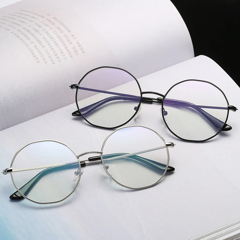Personality Irregular Metal Womens Glasses Frame Retro Round Frame Eyeglasses Student
Personality Irregular Metal Womens Glasses Frame Retro Round Frame Eyeglasses Student
