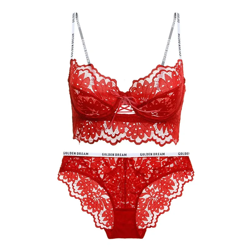 Transparent Lingerie See Through Bra Red Lace Underwear 2 Piece Set Women Bra Panty Set Bralette Encaje Mujer Brasiere Womens
Transparent Lingerie See Through Bra Red Lace Underwear 2 Piece Set Women Bra Panty Set Bralette Encaje Mujer Brasiere Womens