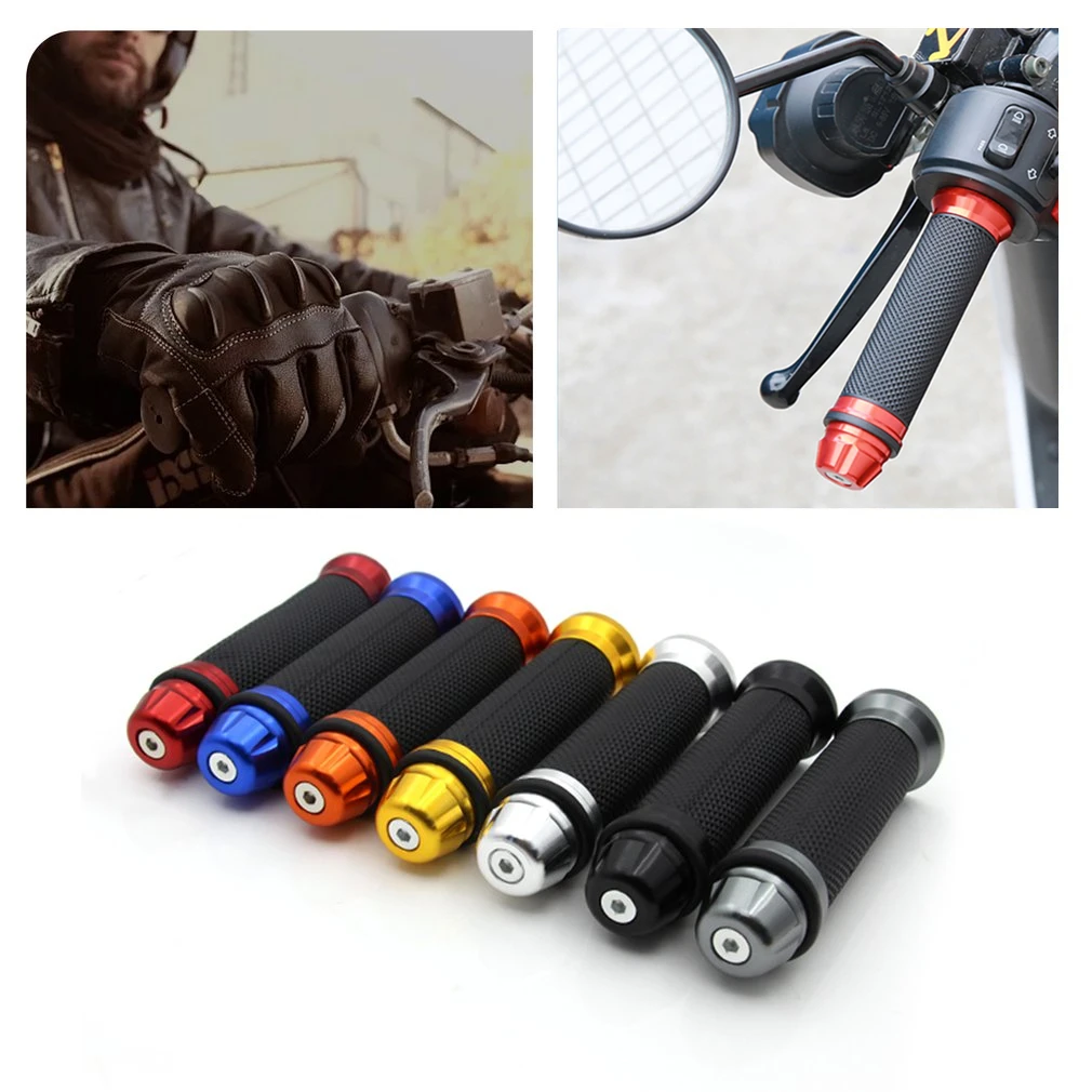 1 Pair 7/8'' Anti-Slip Motorcycle grips hand Handlebar Bar Grips Bicycle Rubber Mountain Cycle Handle Handlebar Bar Grips
1 Pair 7/8'' Anti-Slip Motorcycle grips hand Handlebar Bar Grips Bicycle Rubber Mountain Cycle Handle Handlebar Bar Grips