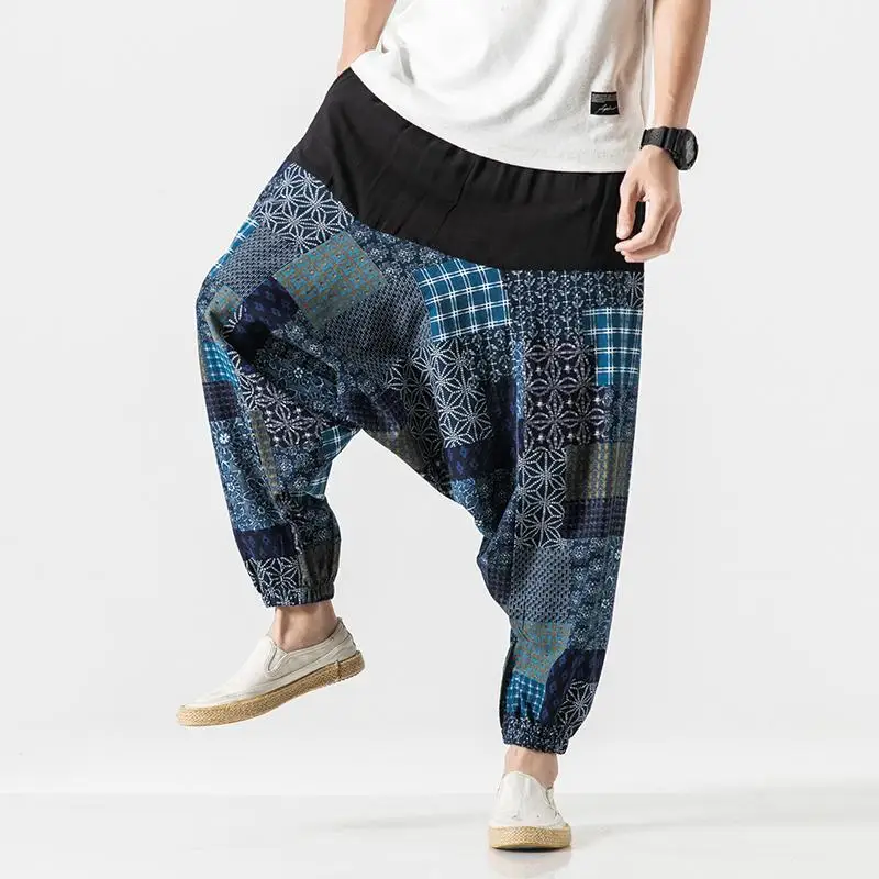 Harajuku Style Men Harem Pants 2020 Mens Cross Pants Streetwear Sweatpants Male Cotton Linen Printing Joggers Pants Large Size
Harajuku Style Men Harem Pants 2020 Mens Cross Pants Streetwear Sweatpants Male Cotton Linen Printing Joggers Pants Large Size