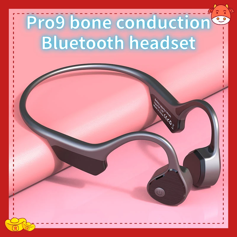 Pro9 bone conduction headset waterproof wireless 5.0 sports gift Bluetooth headset
Pro9 bone conduction headset waterproof wireless 5.0 sports gift Bluetooth headset