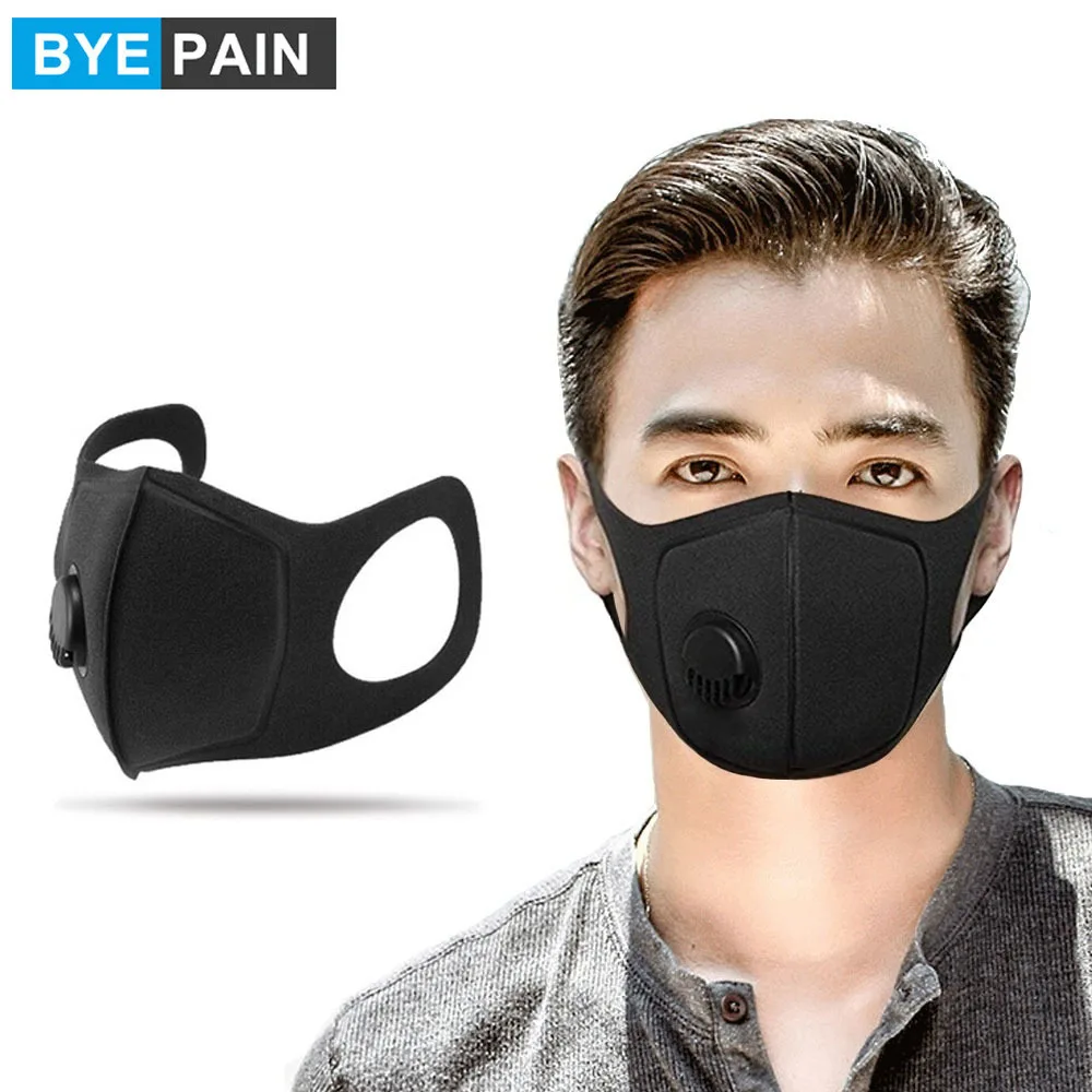 Респираторная маска BYEPAIN улучшенная версия для мужчин и женщин Pm2.5 пыльца 3D