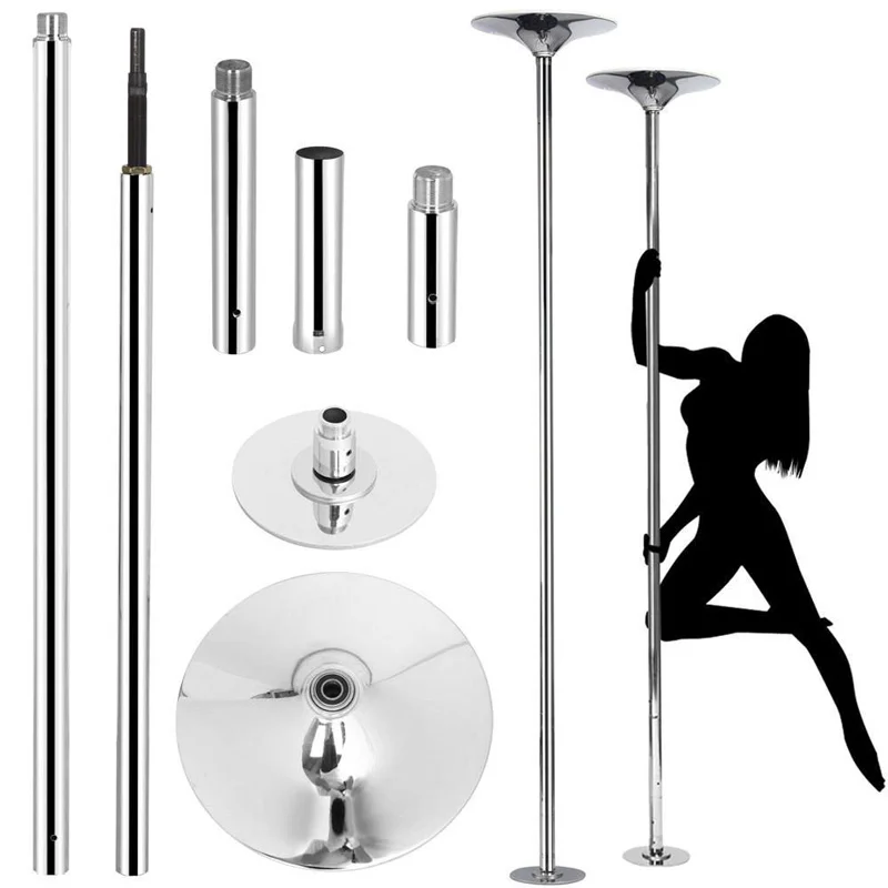 45mm Professional Golden Stripper Pole Dance Spin Pole Removable Home Fitness Exercise Training Pole D POLE Kit Freeshipping
45mm Professional Golden Stripper Pole Dance Spin Pole Removable Home Fitness Exercise Training Pole D POLE Kit Freeshipping