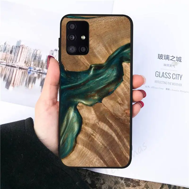 Protective Wood Resin art Phone Case for samsung galaxy s21 s20 fe s10 a51 a52 a71 a50 a12 a72 a21s a70 note 20 10 ultra plus
Protective Wood Resin art Phone Case for samsung galaxy s21 s20 fe s10 a51 a52 a71 a50 a12 a72 a21s a70 note 20 10 ultra plus