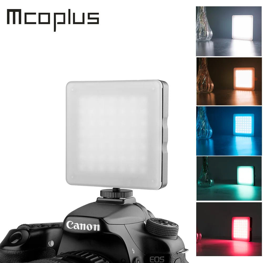 Светодиодный мини-светильник Mcoplus RGB для видеосъемки, встроенный литиевый аккумулятор для смартфона, планшета, ноутбука, Vlog, заполсветильни...
Светодиодный мини-светильник Mcoplus RGB для видеосъемки, встроенный литиевый аккумулятор для смартфона, планшета, ноутбука, Vlog, заполсветильни...