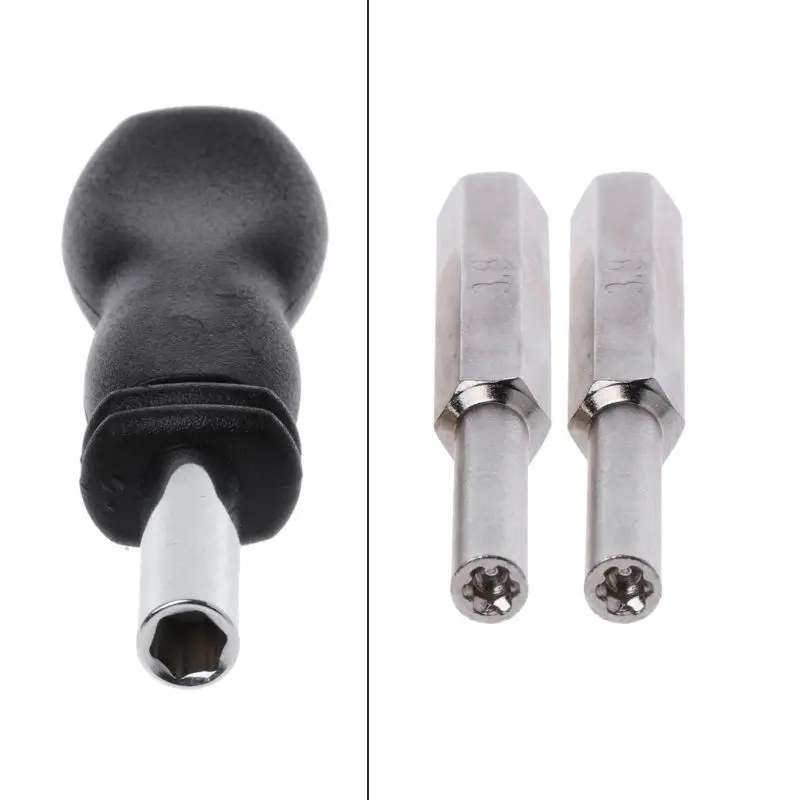 2Pcs Professional Screwdriver 3.8mm + 4.5mm Security Tool Bit Gamebit For Nintend NES N64 Gameboy 652E
2Pcs Professional Screwdriver 3.8mm + 4.5mm Security Tool Bit Gamebit For Nintend NES N64 Gameboy 652E