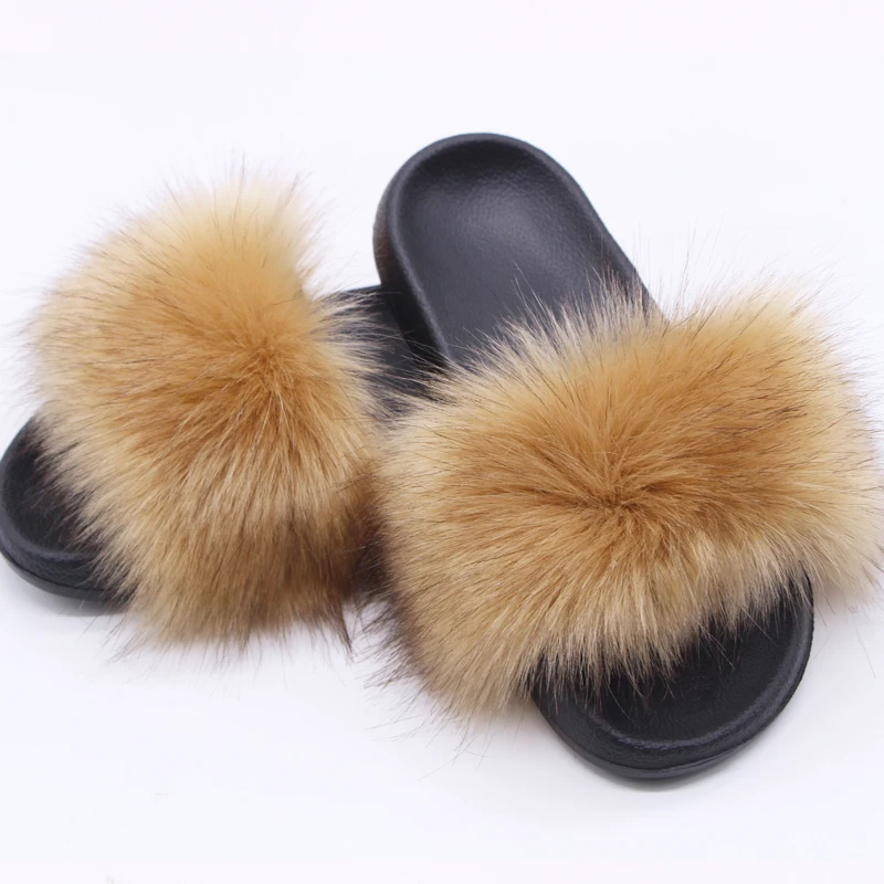 Summer Woman Slippers Faux Fox Fur Slides Cute Fluffy Furry Indoor Slippers Casual Luxury Plush Fur Home Shoes For Women TX-22
Summer Woman Slippers Faux Fox Fur Slides Cute Fluffy Furry Indoor Slippers Casual Luxury Plush Fur Home Shoes For Women TX-22