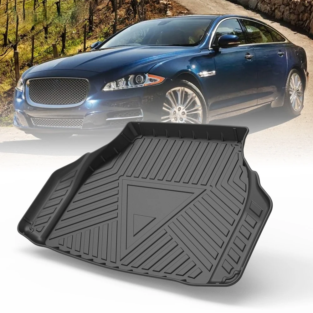 Коврик для багажника из ТПЭ для Jaguar XJ 2011 2012 2013 2014 2015, автомобильный водонепроницаемый Нескользящий Резиновый 3D подкладка для груза, аксессуа...
Коврик для багажника из ТПЭ для Jaguar XJ 2011 2012 2013 2014 2015, автомобильный водонепроницаемый Нескользящий Резиновый 3D подкладка для груза, аксессуа...