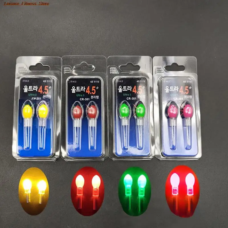 2Pcs Night Fishing Luminous Float Battery Operated LED Float For Dark Water Fishing Float Light Fishing Akcesoria Wetkarskie
2Pcs Night Fishing Luminous Float Battery Operated LED Float For Dark Water Fishing Float Light Fishing Akcesoria Wetkarskie