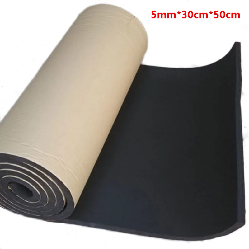30 x 50cm Auto Acoustic Foam Rubber Sound Insulation Car Speakers Soundproofing Vibration Isolation Heat Insulation Cotton
30 x 50cm Auto Acoustic Foam Rubber Sound Insulation Car Speakers Soundproofing Vibration Isolation Heat Insulation Cotton